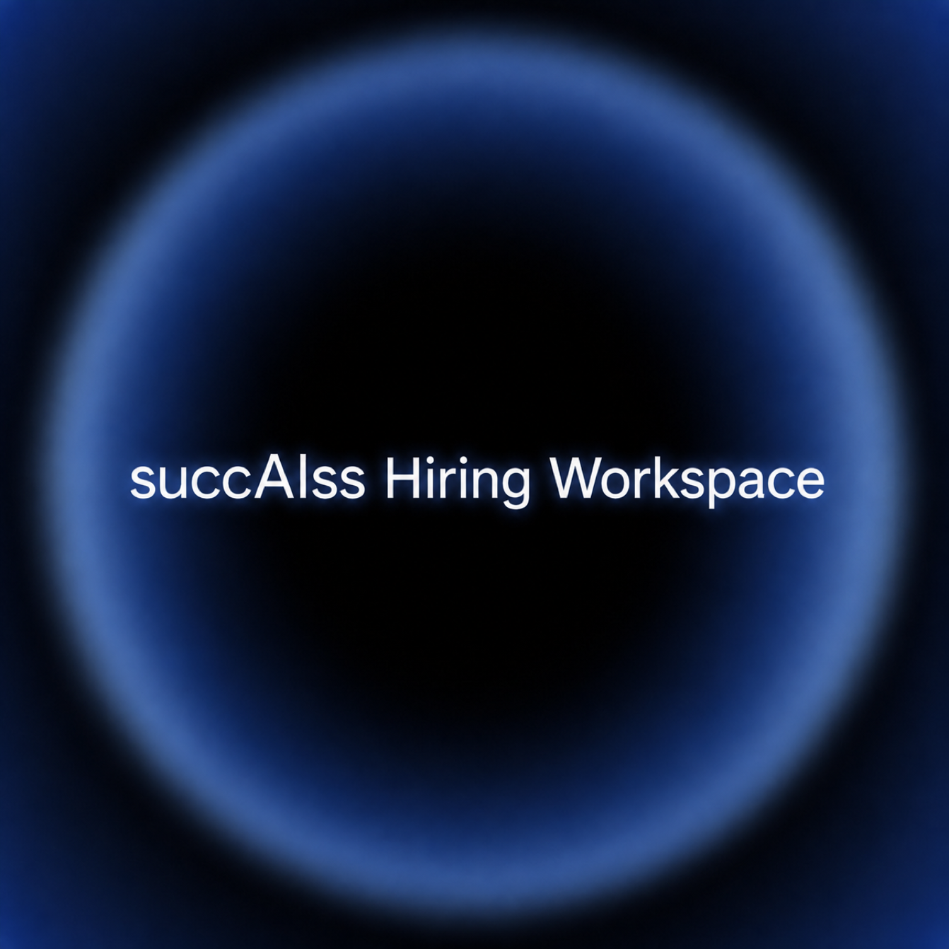 succAIss recruiting workspace interface